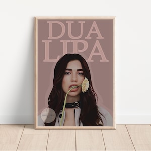 Dua Lipa Poster - Etsy