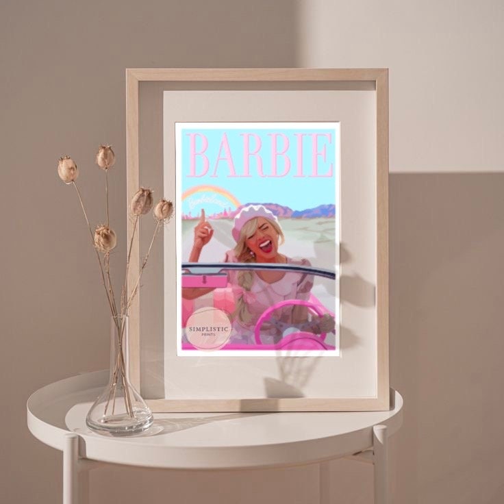 Barbie Movie, Margot Robbie Barbie Poster