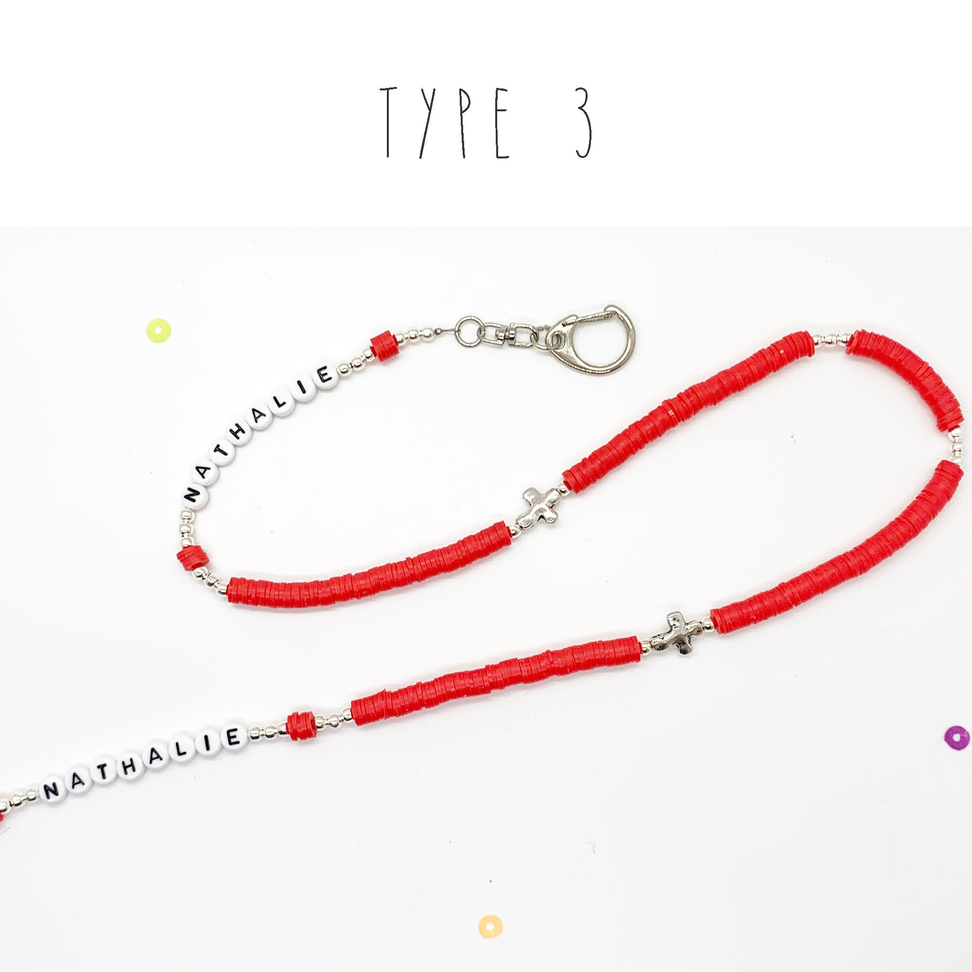 Personalized Mask Chain Variety 13 Etsy