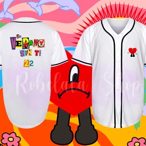 bad bunny outfit ideas baseball jersey｜TikTok Search