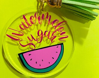 Watermelon sugar keychain