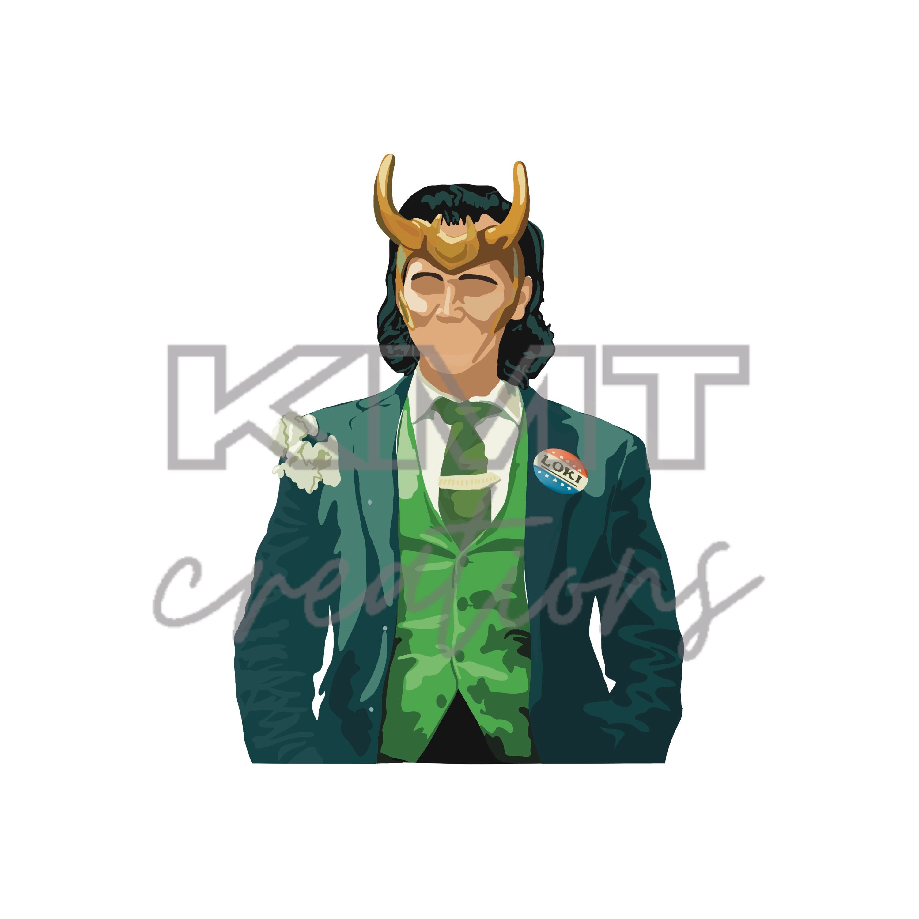 Loki Series Sticker Loki Sticker Tom Hiddleston Sticker | Etsy