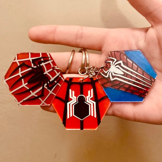 Spider-man Keychains, Tobey Maguire Spider-man Keychain, Andrew