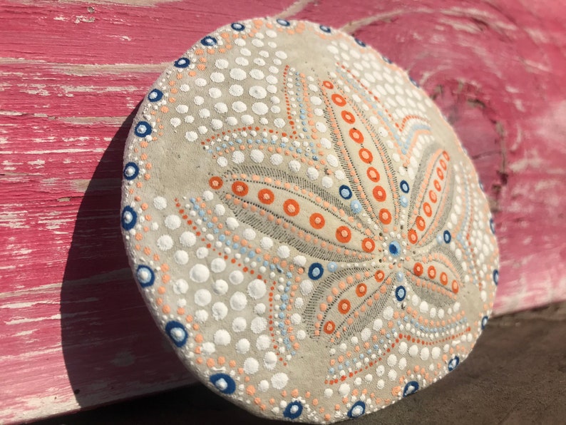 Hand Painted Sand Dollar Free U.S. Shipping Etsy