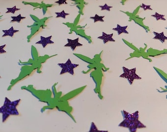 Tinkerbell Confetti Table Decorations
