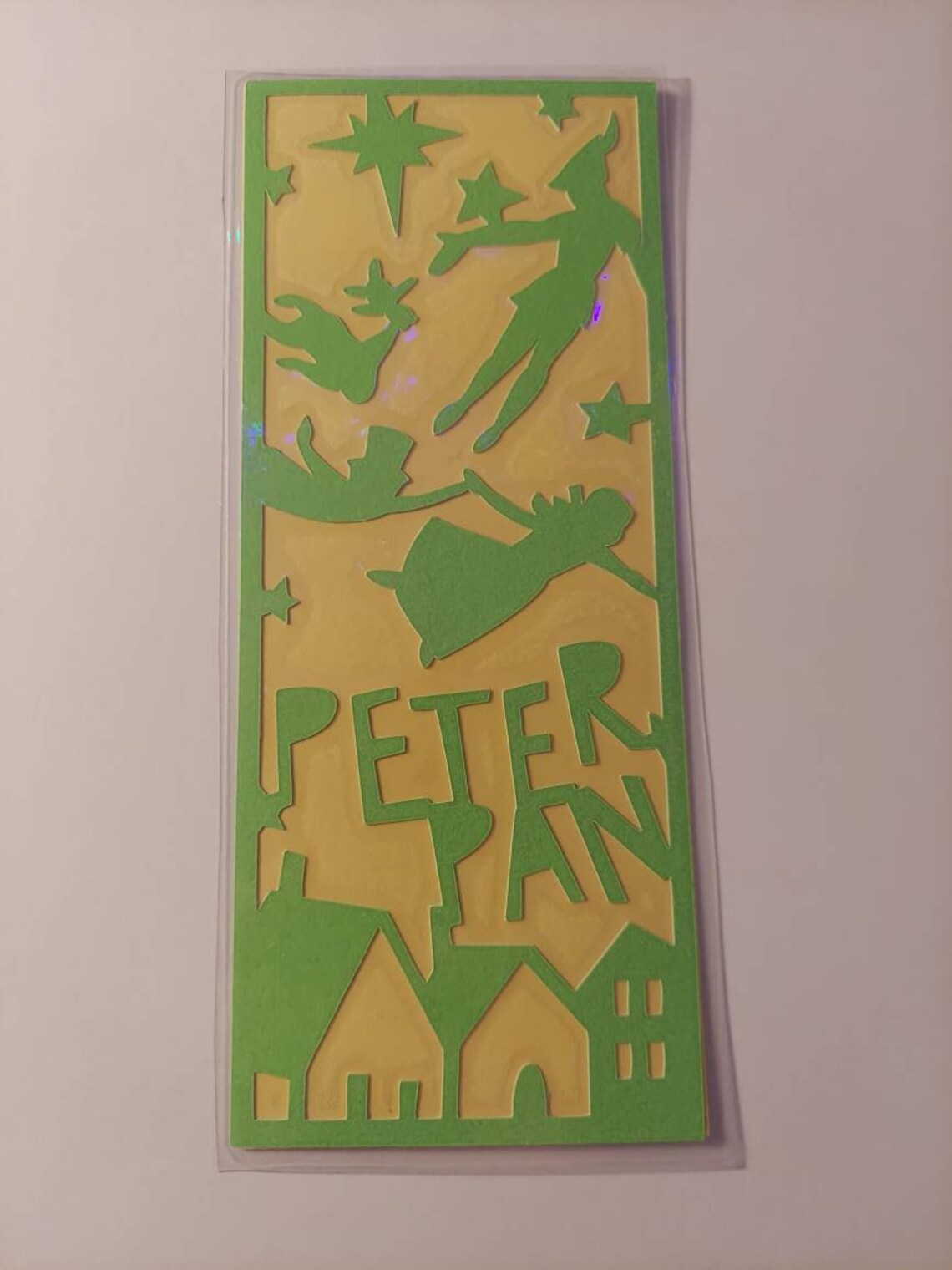 Peter Pan Handmade Bookmark/ Laminated | Etsy