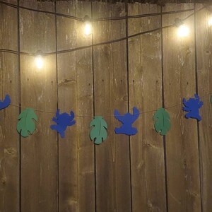 Lilo and Stitch Banner/ Stitch Garland/ Free Shipping