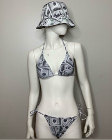 HOT Louis Vuitton Sprayed Monogram Bikini Set Swimsuit Jumpsuit Beach -  USALast