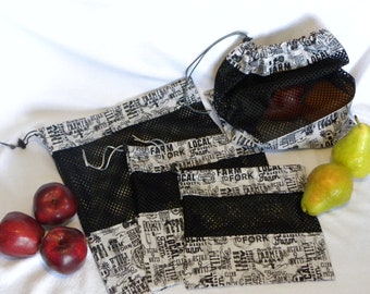 Reusable Fruit/Veggie Produce Bags