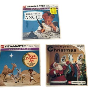 Vintage Christmas Stories View Master Reels