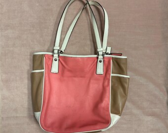 Vintage 90s Coach Classic Top Handle Crossbody Shoulder Bag