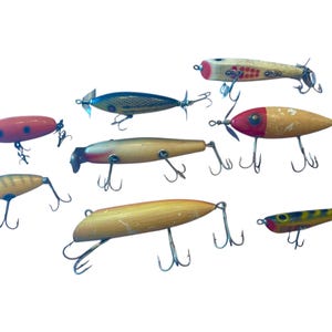 Antique Metal Fishing Lure - Etsy
