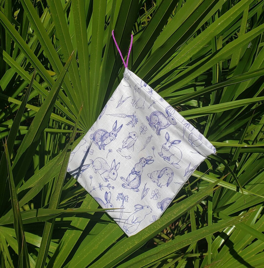 Spring Rabbit- Purple - Etsy