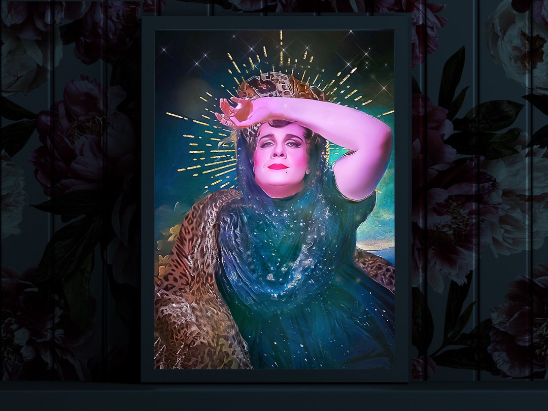 The Birdcage Nathan Lane Starina Oil Painting Holidays Art Print Unique