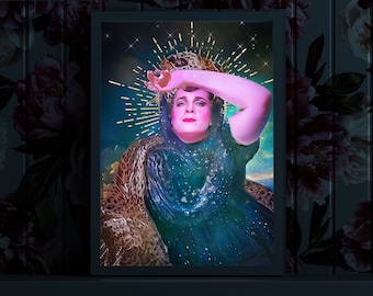 The Birdcage Starina Art Print: Nathan Lane Fanart - Not AI
