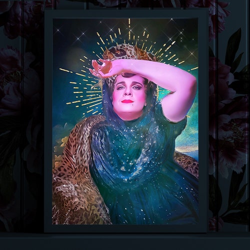 The Birdcage Starina Art Print: Nathan Lane Fanart - Not AI