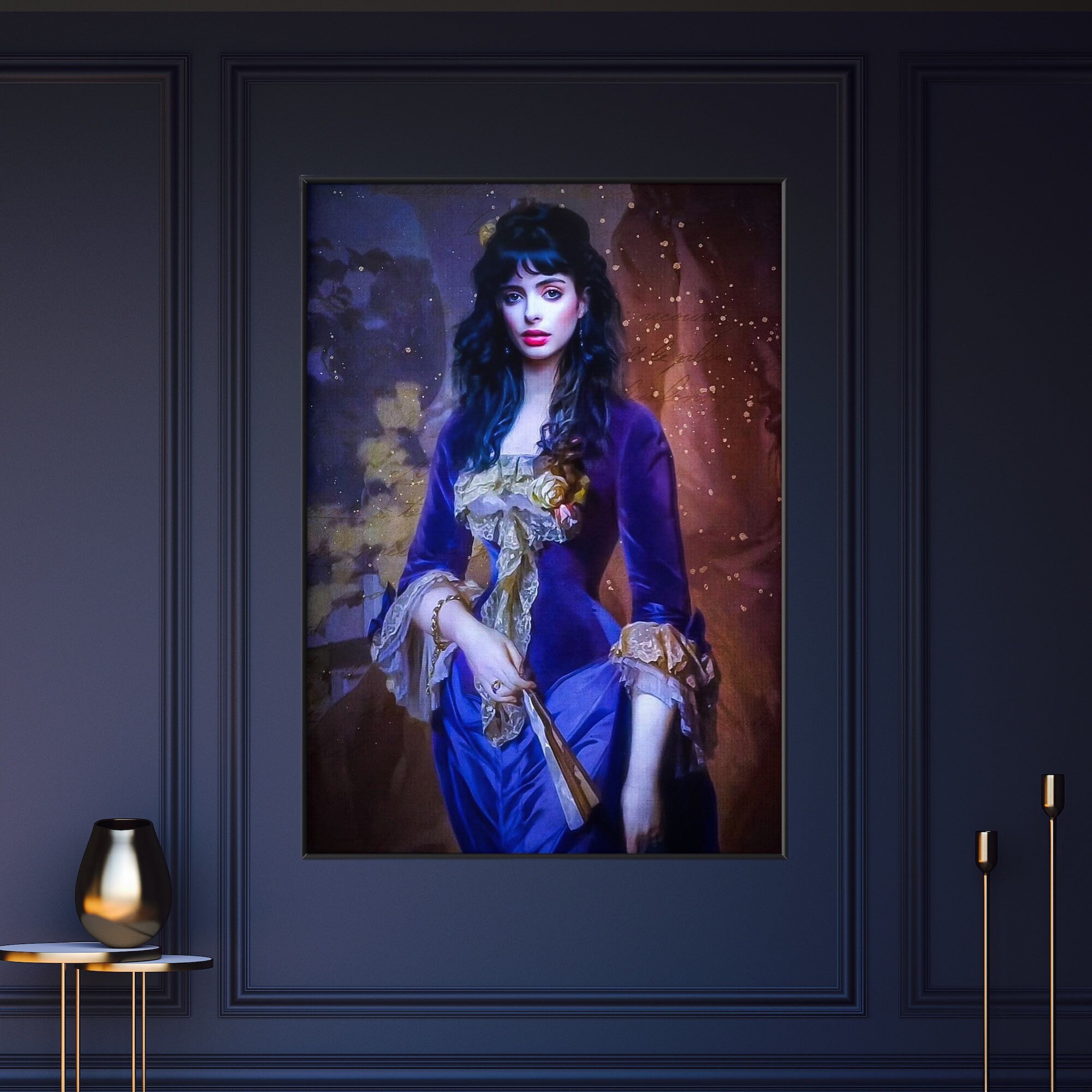 Jessica Jones Art Print: Krysten Ritter, Victorian Portrait - Etsy