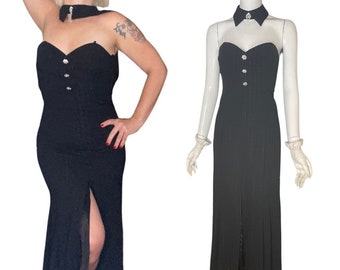 Red Carpet Ready Tuxedo Gown - Etsy