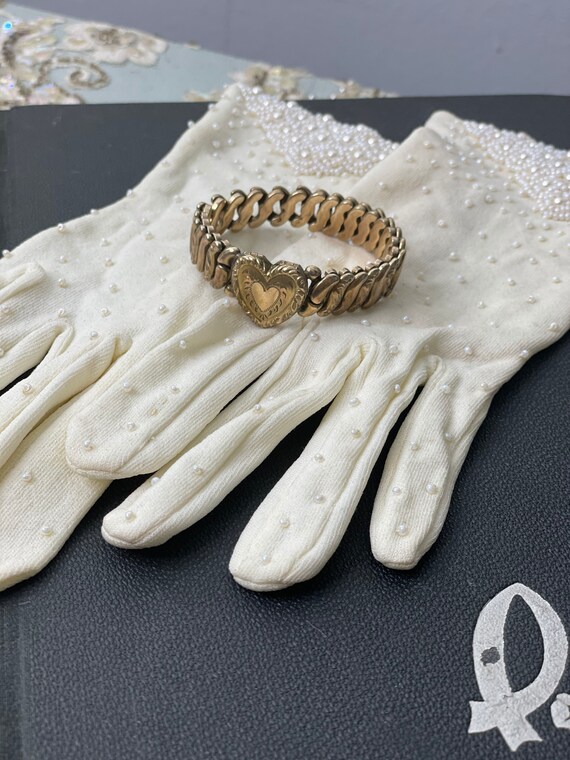 Antique Victorian Love Locket Bracelet