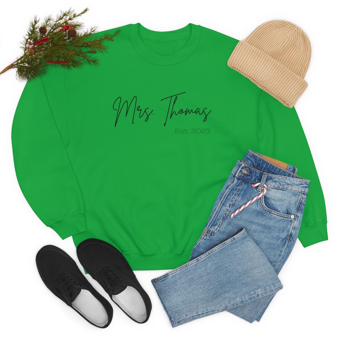 custom-mrs-sweatshirt-mrs-last-name-sweatshirt-etsy