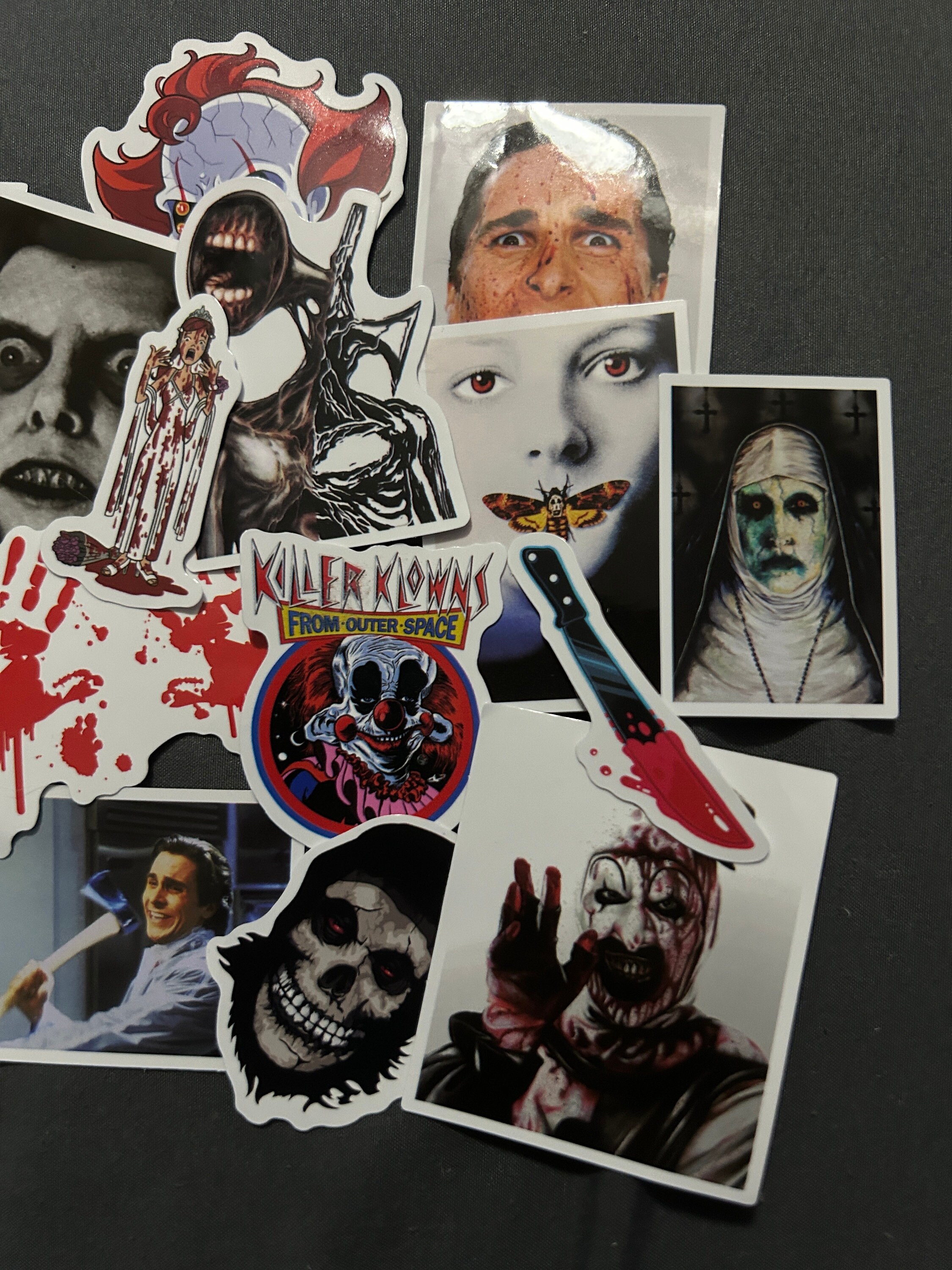 Horror Movies Sticker Pack - Etsy