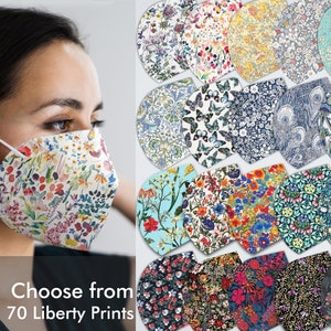May include: A collection of 70 different fabric patterns for face masks. The patterns are colorful and feature floral, geometric, and abstract designs. Choose from a variety of styles to create a unique and stylish face mask.