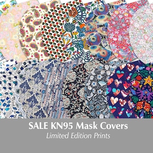 Liberty London KN95 Mask Cover: Tana Lawn Cotton, Reusable