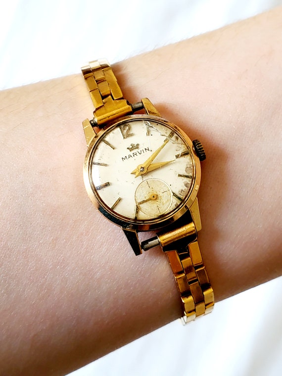 Marvin 18k Solid Gold Ladies watch