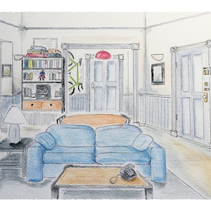 Seinfeld&#39;s Living Room