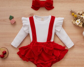 infant girl christmas outfit