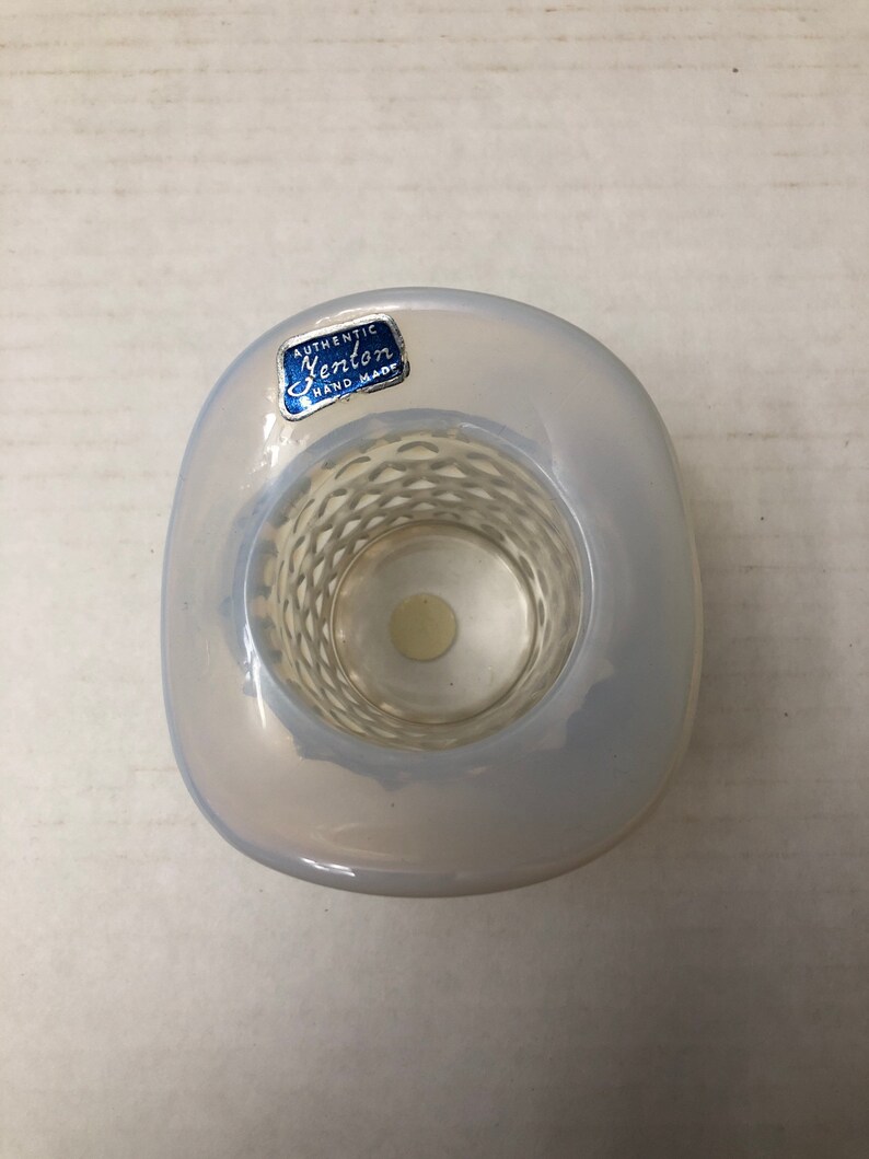 Fenton Hobnail Top Hat Toothpick Holder Etsy