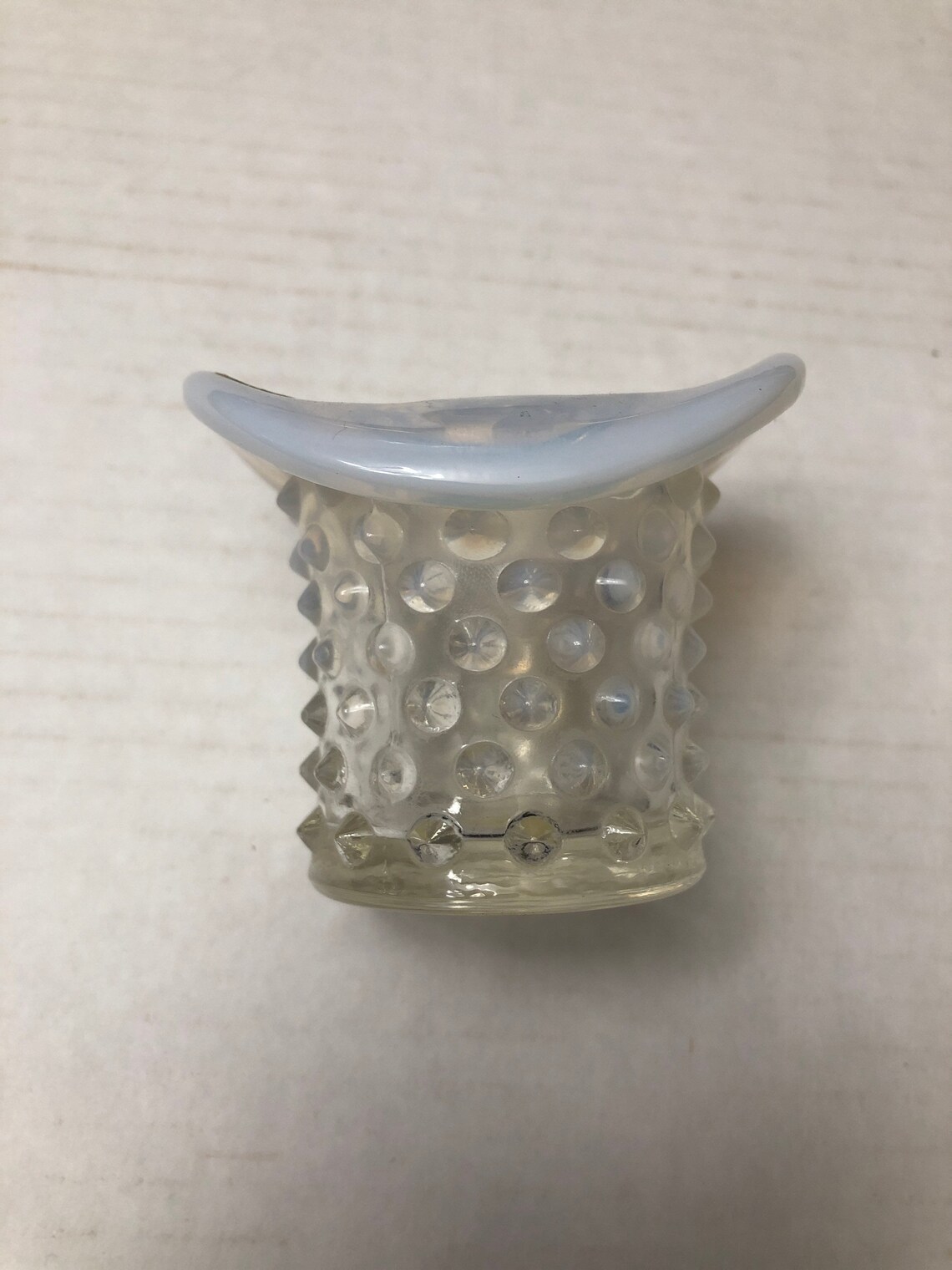Fenton Hobnail Top Hat Toothpick Holder Etsy