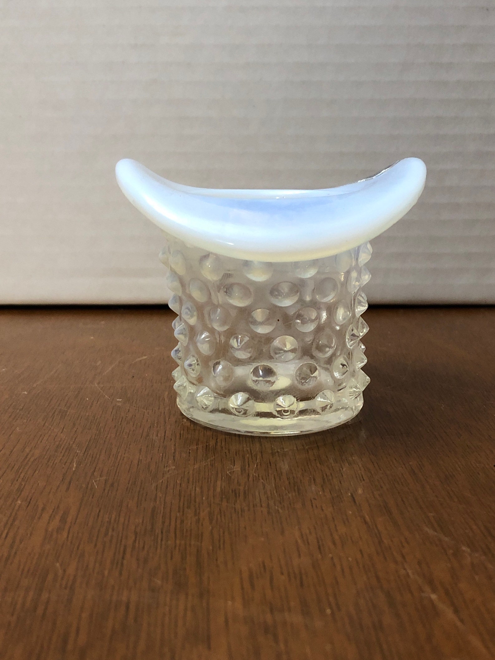 Fenton Hobnail Top Hat Toothpick Holder Etsy