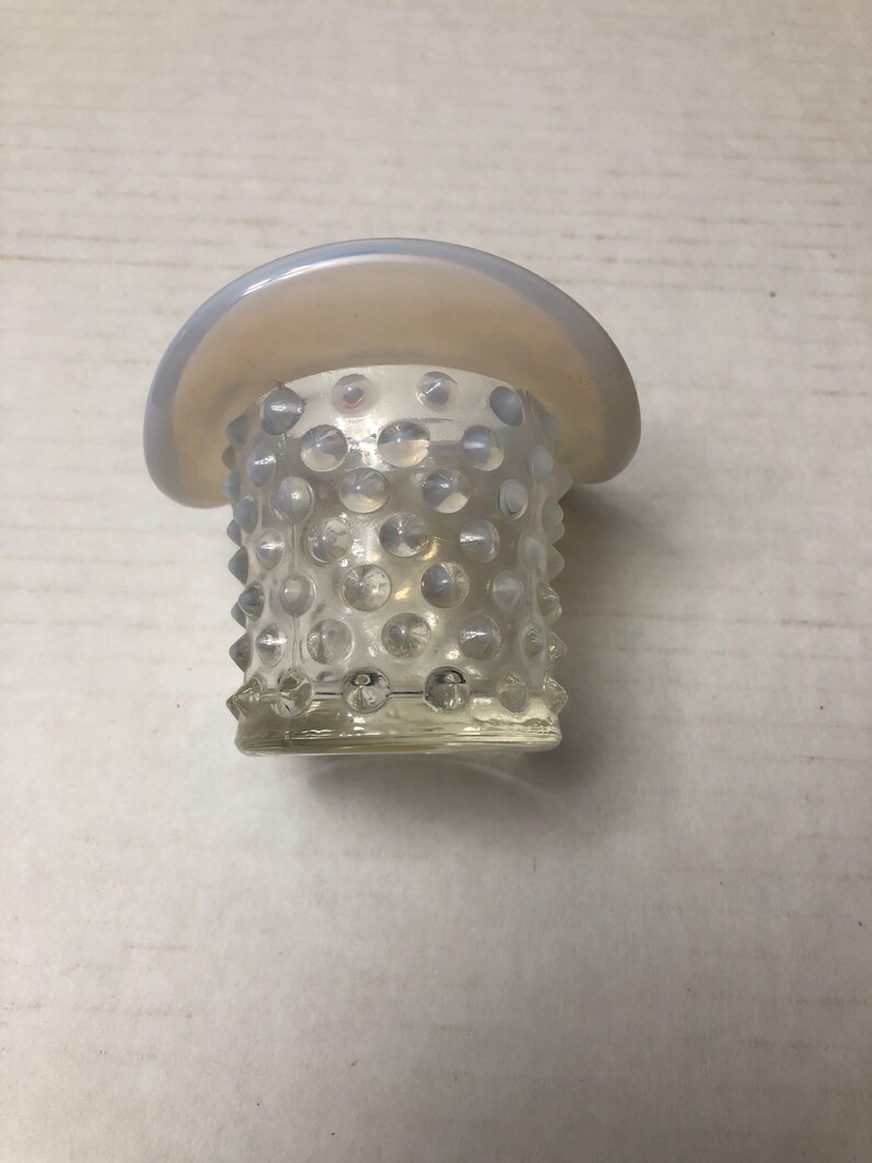 Fenton Hobnail Top Hat Toothpick Holder Etsy