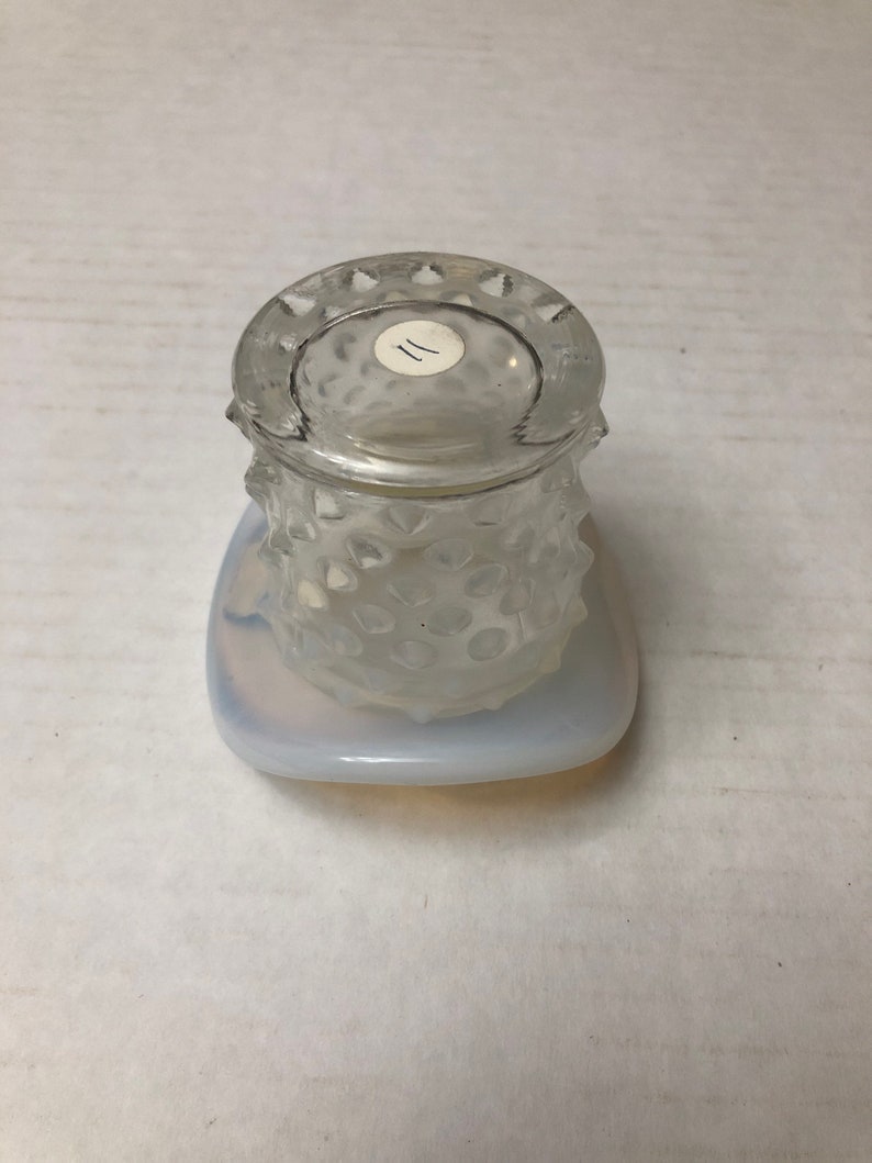 Fenton Hobnail Top Hat Toothpick Holder Etsy