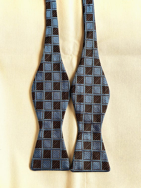 ✳︎オーダー品✳︎ハンドメイド✳︎蝶ネクタイ　ブラウンチェック it-57f84093c0d20-1200.jpg