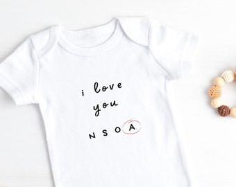 Psychologist Baby Short Sleeve Onesie®- School Psych Baby Shower Gift- School Psychologist Baby Gift- Newborn Gift- Rating Scale Onesie®