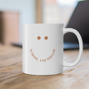 School Counselor Mug - School Counseling Mug - School Counselor Gift - School Counselor Smile Mug - Gifts for School Counselor-Counselor Cup