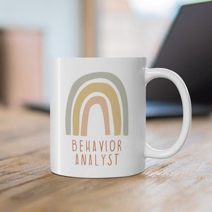Behavior Analyst Mug - BCBA Mug - BCBA Gift - Behavior Analyst Gift - ABA Mug - Gifts for Behavior Analysts - Gifts for Bcbas - Aba Gift