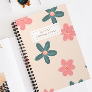 School Psychologist Notebook - School Psych Notebook - Gifts for School Psychologists - School Psych Gift -Spiral Notebook for School Psychs