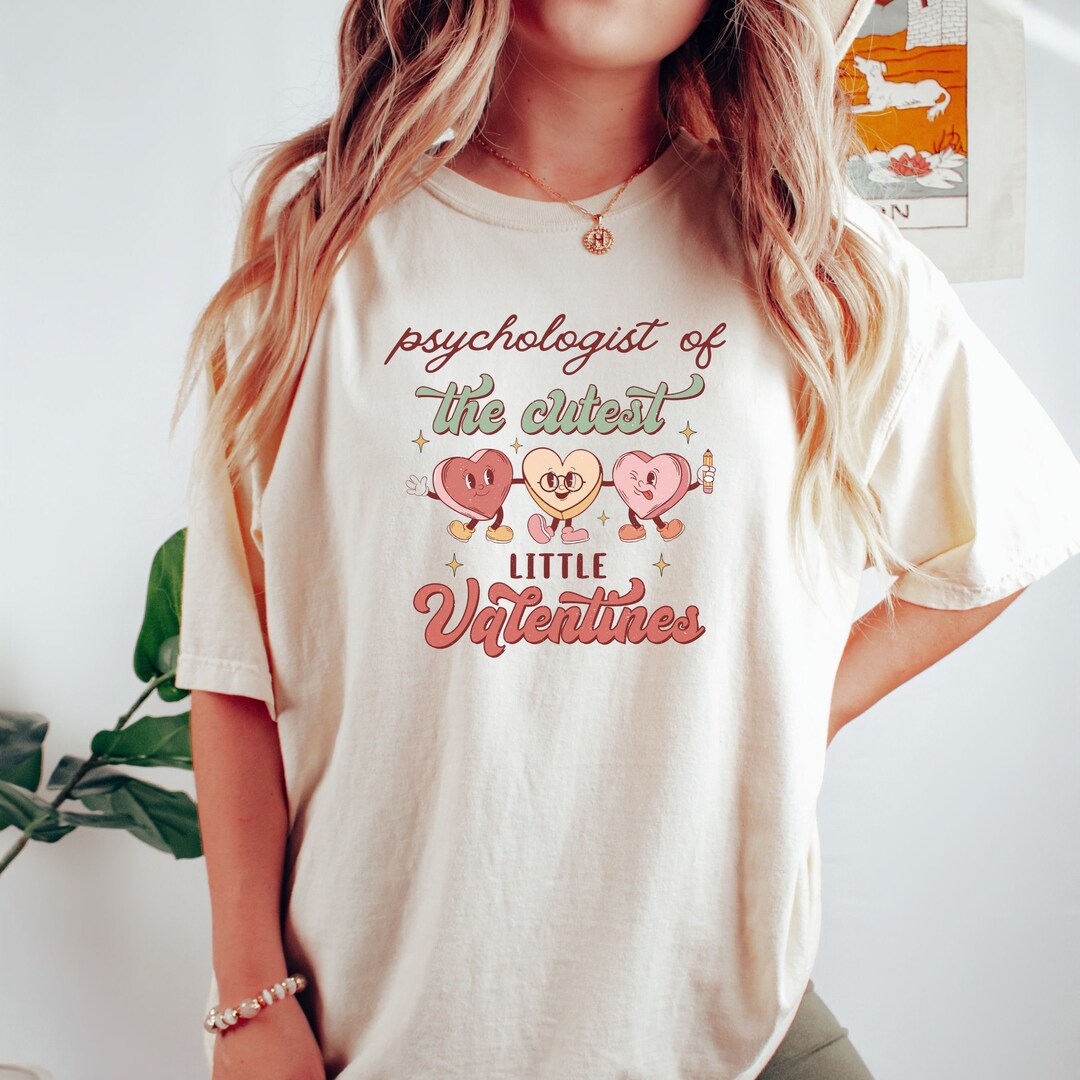 Psychologist Valentine Shirt School Psychologist Valentine Gift School