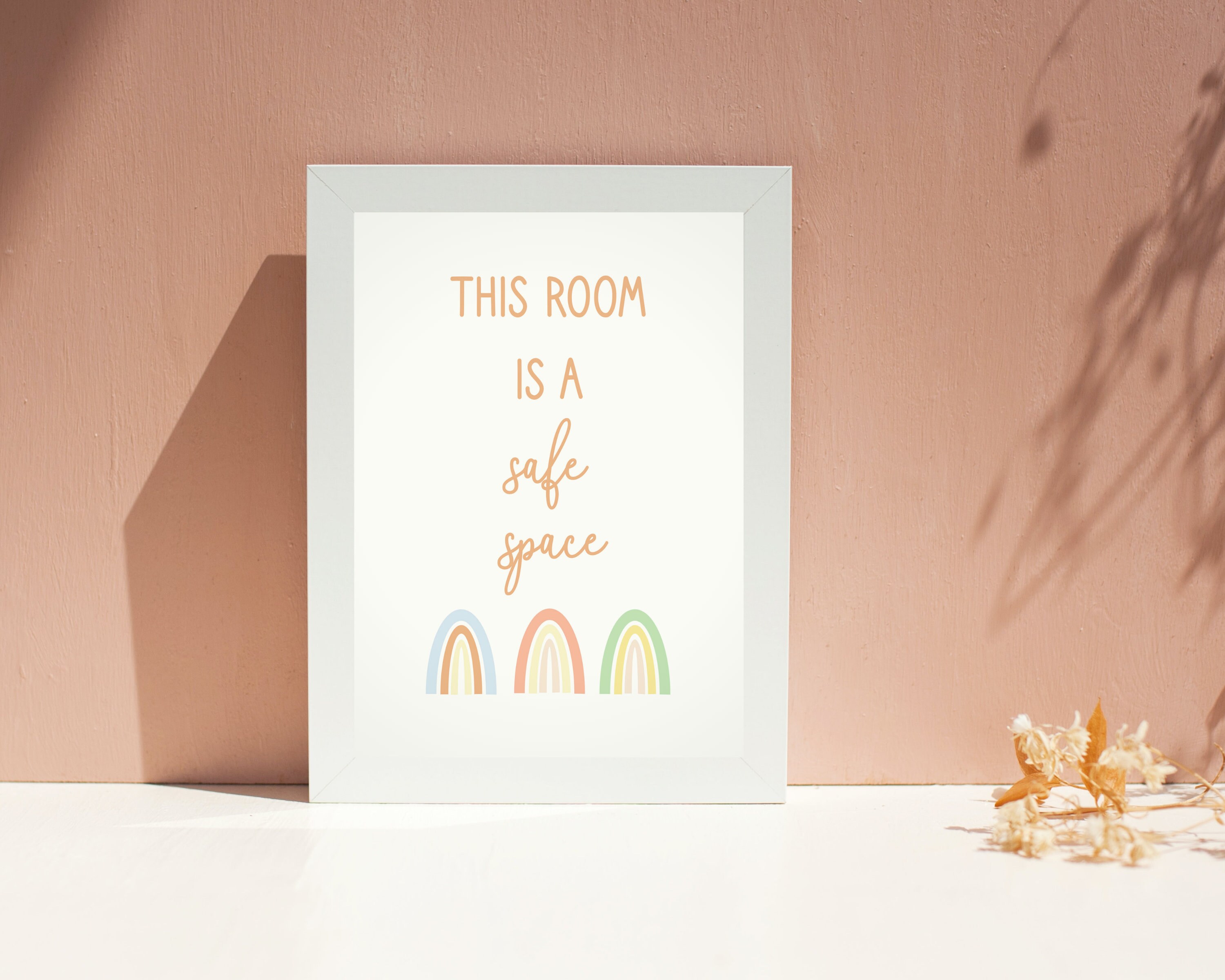 This Room is A Safe Space Print - School Psychologist Office Decor ...