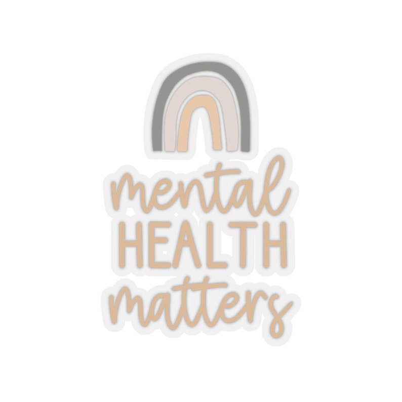 Mental Health Matters Sticker - School Psychologist Sticker - School ...