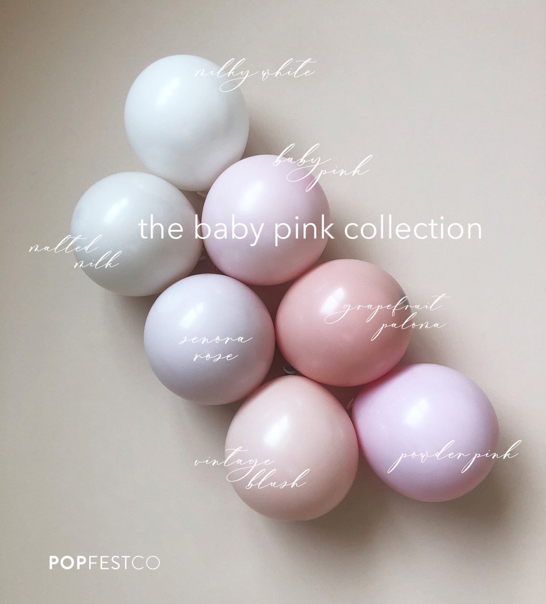 DIY Balloon Garland Arch Kit / Custom High Quality MATTE Colors Pink ...