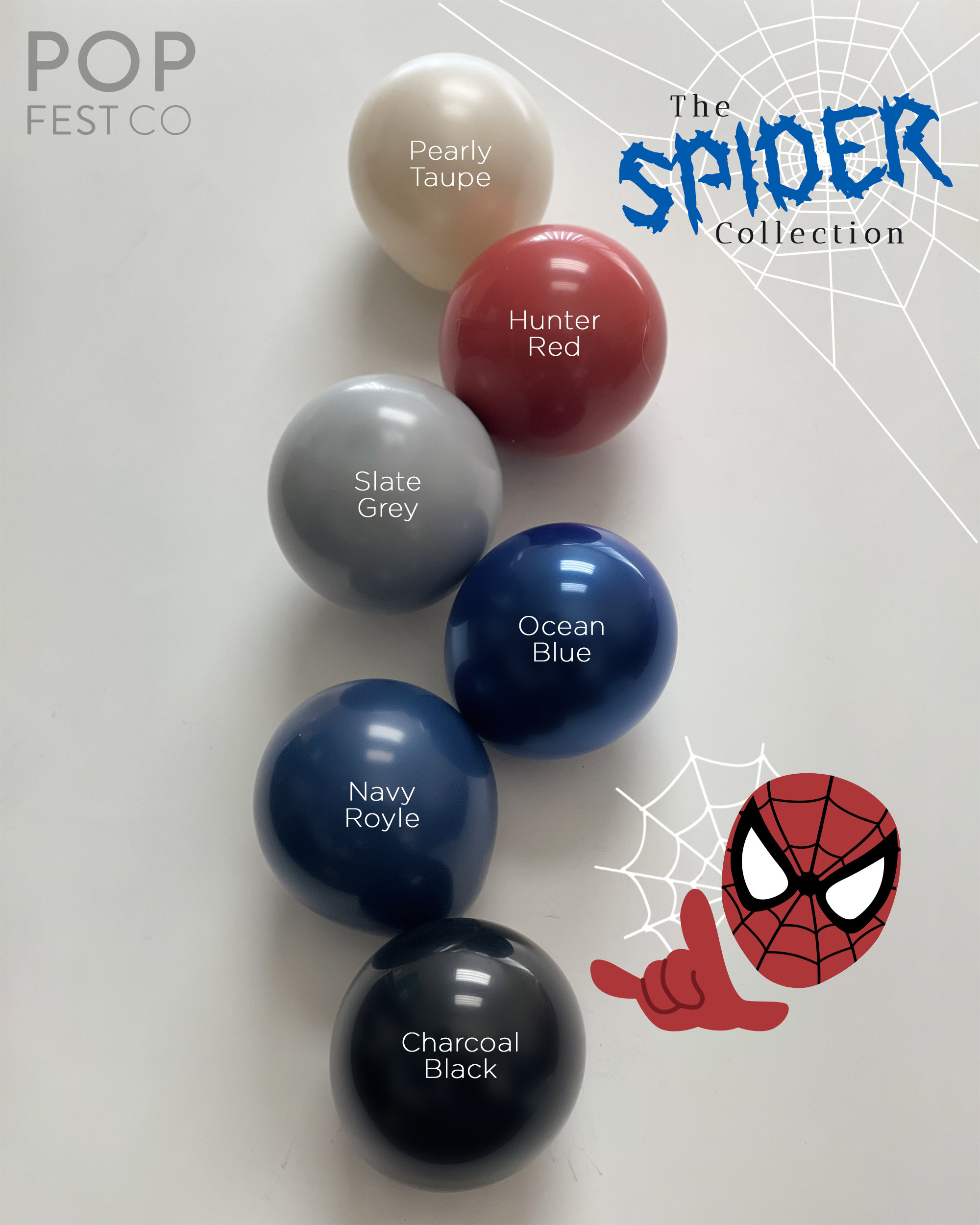Spidey and his Amazing Friends 🕷️🕸️ #qualatexballoons