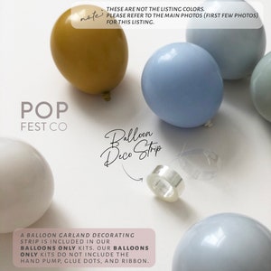 DIY Balloon Garland Arch Kit / Custom High Quality MATTE Colors Nudes, Creams, Birthday decoration, Baby Shower, Wedding, Engagement, Boho image 6
