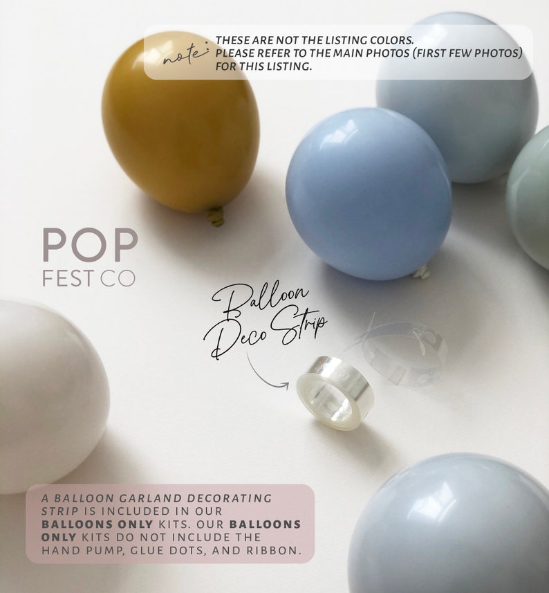 DIY Balloon Garland Arch Kit / Custom High Quality MATTE Colors Nudes, Creams, Birthday decoration, Baby Shower, Wedding, Engagement, Boho image 6