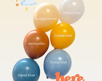 Here comes the son Garland Balloon Kit DIY Double Stuffed Matte Balloon Arch - Sunshine Balloon Garland | Sun Balloon Arch | Boho Balloon