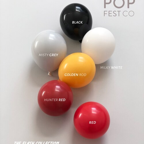MATTE Individual Balloons / Custom High Quality MATTE Colors - Etsy