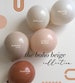 DIY Balloon Garland Arch Kit / Custom High Quality MATTE Colors - Nudes, Creams, Birthday decoration, Baby Shower, Wedding, Engagement, Boho 